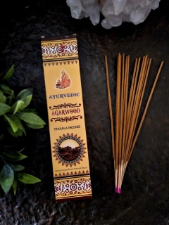 VONNÉ TYČINKY AJURVEDIC - AGAROVÉ DŘEVO