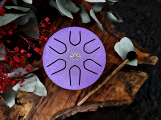 BUBÍNEK ŠTĚSTÍ - MALÝ - FIALOVÝ LOTUS