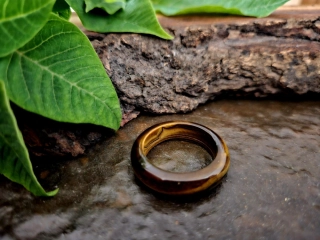 PRSTÝNEK Z TYGŘÍHO OKA